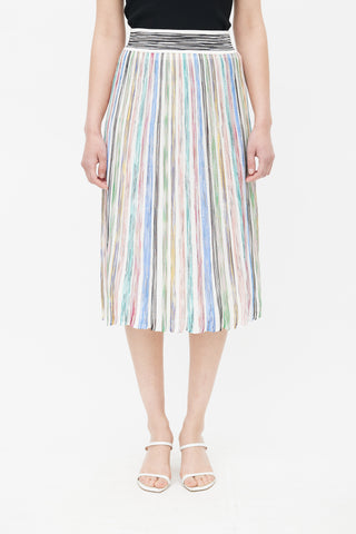 Missoni Multicolour Stripe Knit Skirt