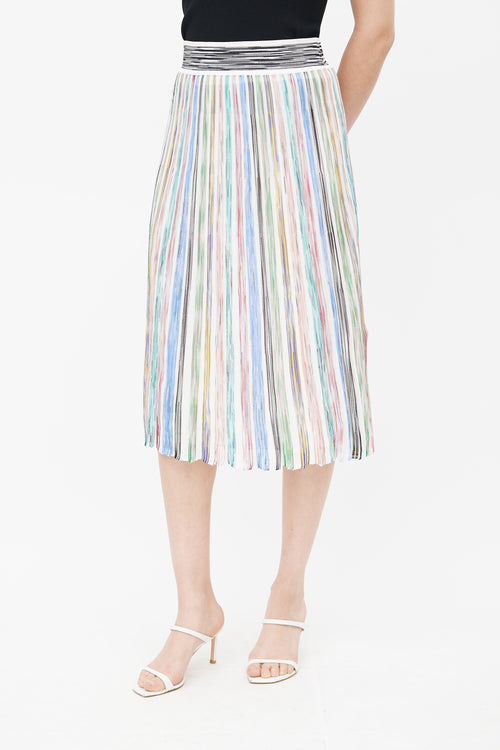 Missoni Multicolour Stripe Knit Skirt