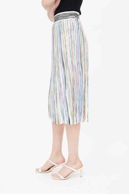 Missoni Multicolour Stripe Knit Skirt