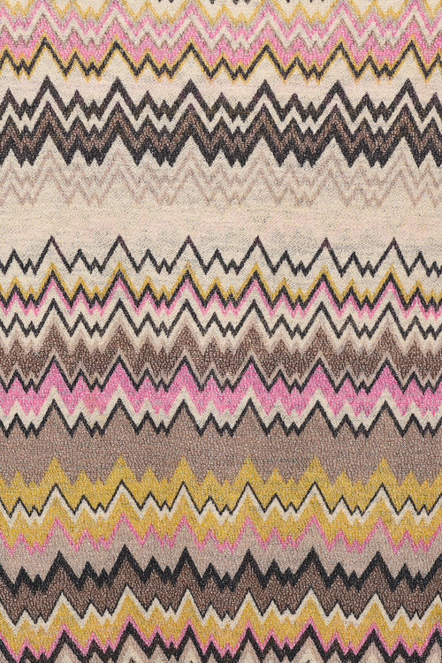 Missoni Cream 
Multicolour Wool Striped Scarf