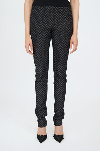 Missoni Black 
Silver Knit Pant