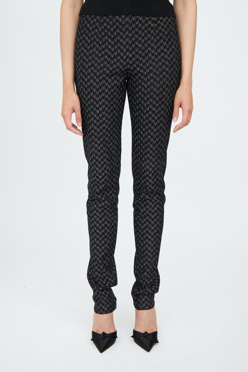 Missoni Black 
Silver Knit Pant