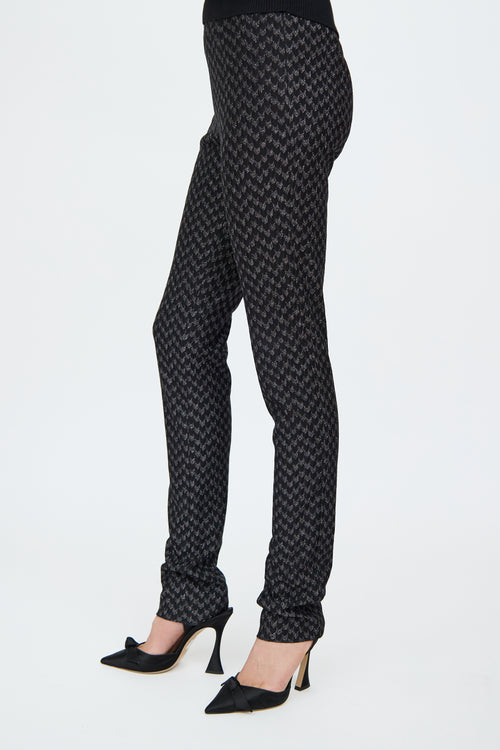 Missoni Black 
Silver Knit Pant