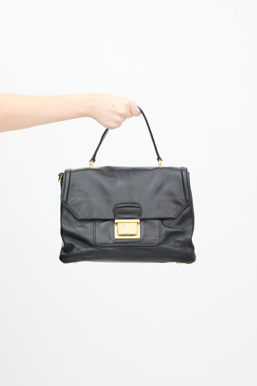 Miu Miu Black Leather Crossbody Bag