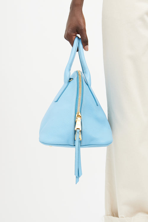 Miu Miu Blue 2Way Boston Bag