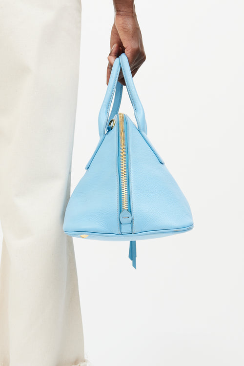 Miu Miu Blue 2Way Boston Bag