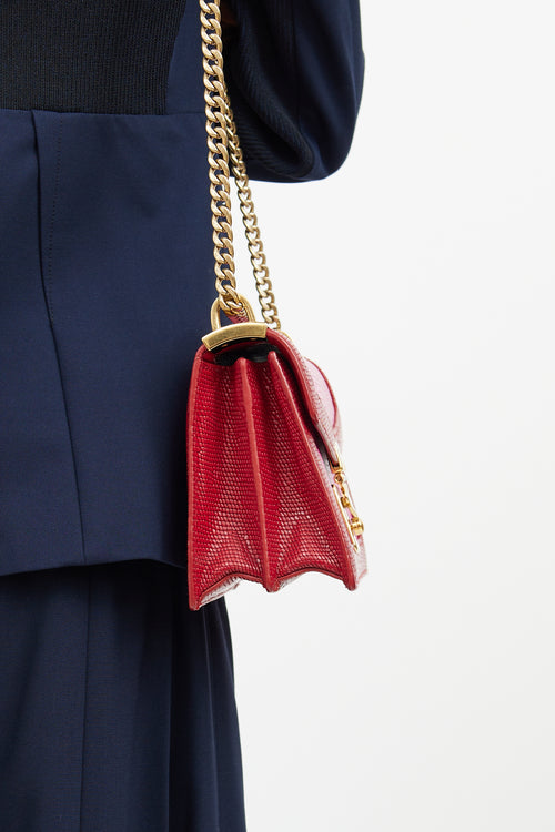 Miu Miu Pink 
Red Flap Chain Bag