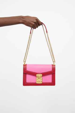 Miu Miu Pink 
Red Flap Chain Bag