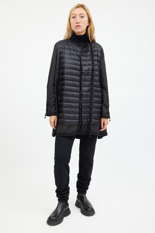 Moncler Black Arielle Down Coat