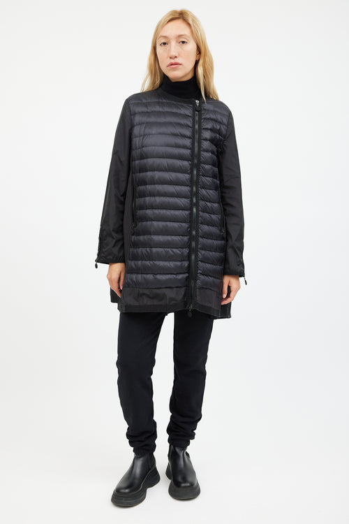 Moncler Black Arielle Down Coat