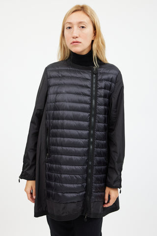 Moncler Black Arielle Down Coat