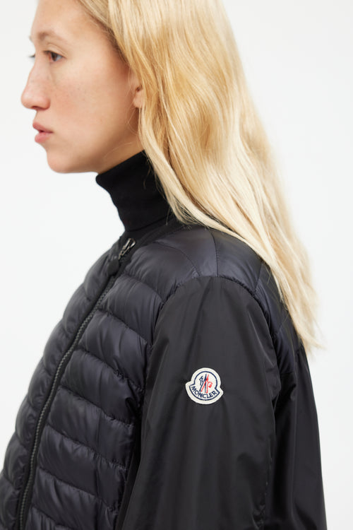 Moncler Black Arielle Down Coat