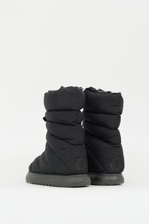 Moncler Black Gaia Snow Boot