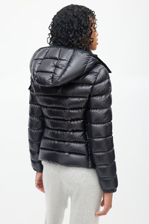 Moncler Black Badyfur Down Puffer Jacket