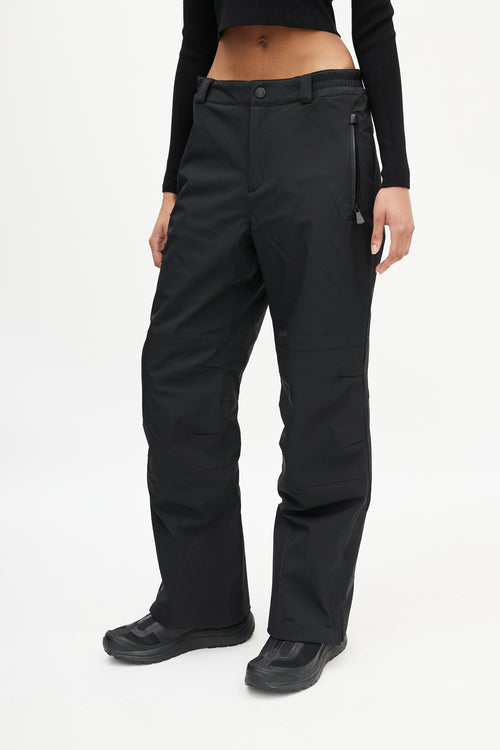 Moncler Black Insulated Snow Pant