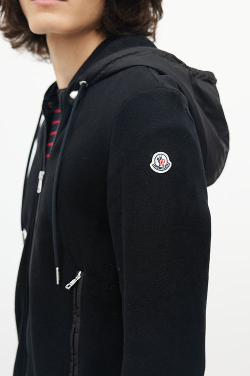 Moncler Black Maglia Hoodie