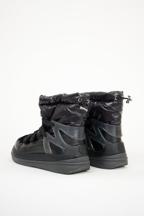 Moncler Black Puffer Insolux Snow Boot