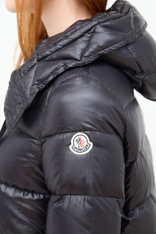 Moncler Black Quilted Down Suyen Parka