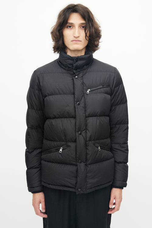 Moncler Black Thiou Down Puffer