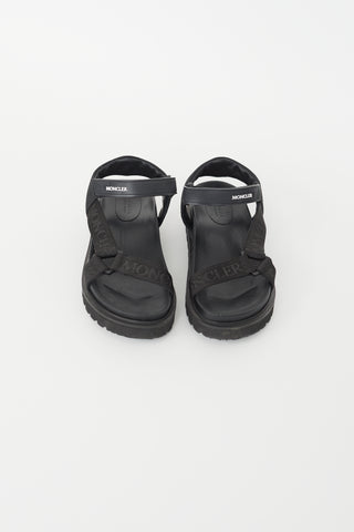 Moncler Black Flavia Strap Sandal