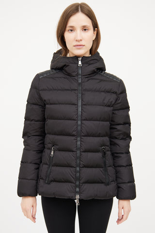 Moncler Black Tetra Down Puffer Jacket