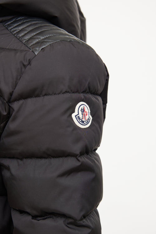 Moncler Black Tetra Down Puffer Jacket