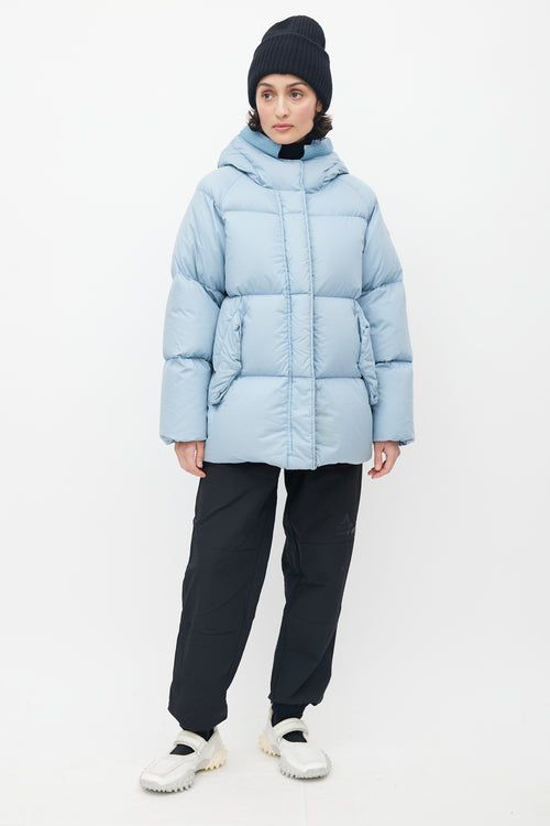 Moncler Blue Nirium Down Jacket