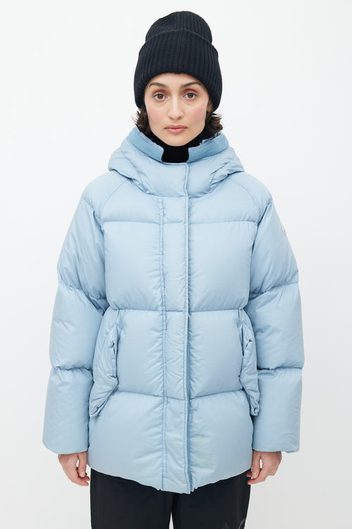 Moncler Blue Nirium Down Jacket