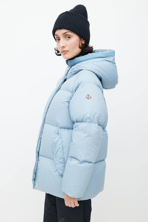 Moncler Blue Nirium Down Jacket