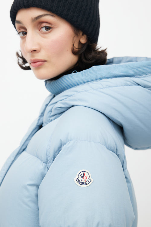 Moncler Blue Nirium Down Jacket