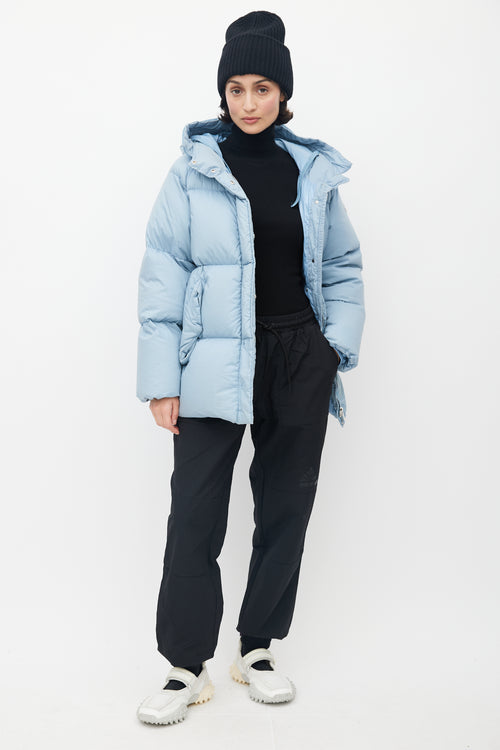 Moncler Blue Nirium Down Jacket