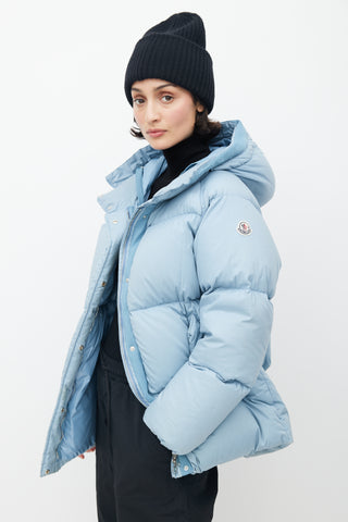 Moncler Blue Nirium Down Jacket