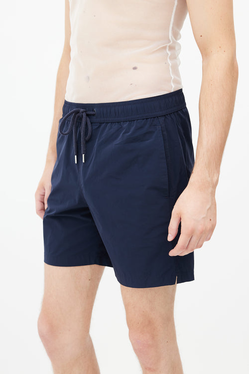 Moncler Navy Boxer Mare Swim Shorts