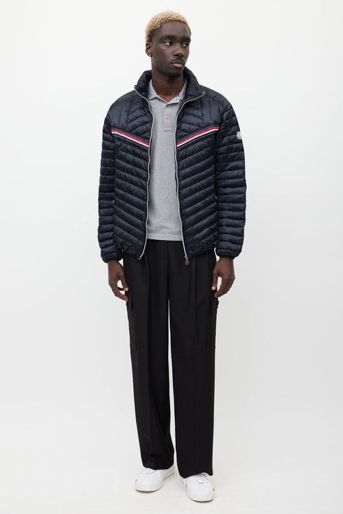 Moncler Navy 
Multicolour Urville Down Jacket