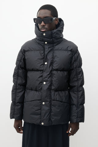 Moncler X ALYX Black Eris Down Puffer Jacket