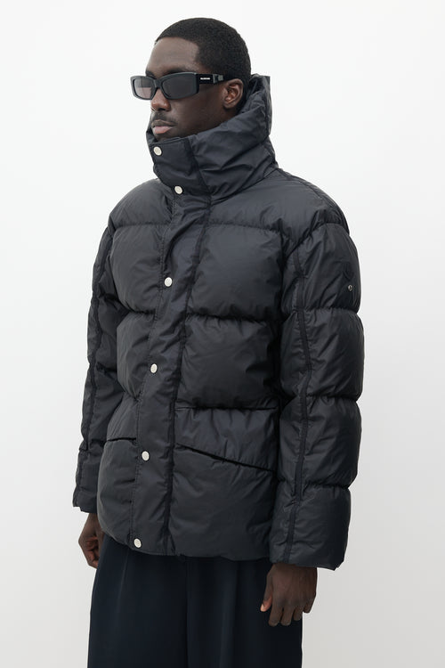 Moncler X ALYX Black Eris Down Puffer Jacket