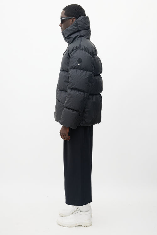 Moncler X ALYX Black Eris Down Puffer Jacket