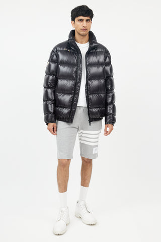 X Alyx Black Sirus Down Puffer Jacket