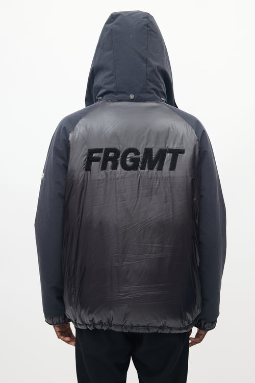 Moncler X Frgmnt Black Maya70 Down Puffer Jacket