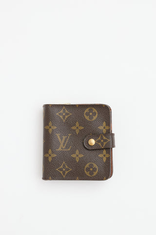 Louis Vuitton Monogram Compact Zip Wallet