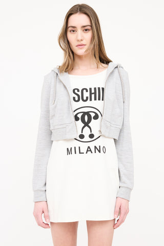 Moschino Layered Logo Sweatshirt