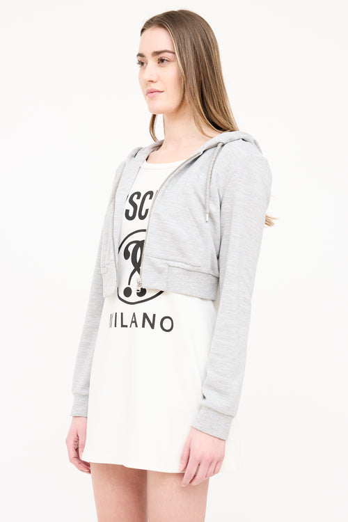 Moschino Layered Logo Sweatshirt