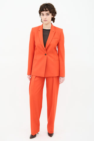 Victoria Beckham Wool Blend Classic Blazer