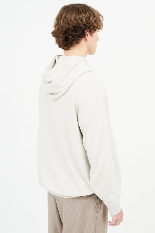 Visvim Grey Jumbo Flag Hoodie