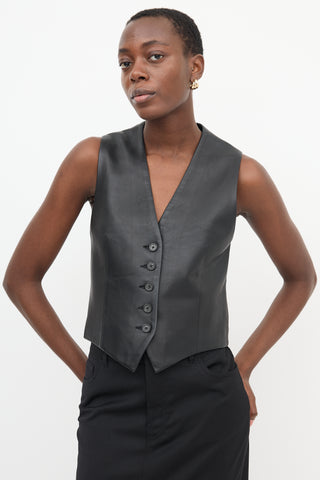 Nili Lotan Leather Vest