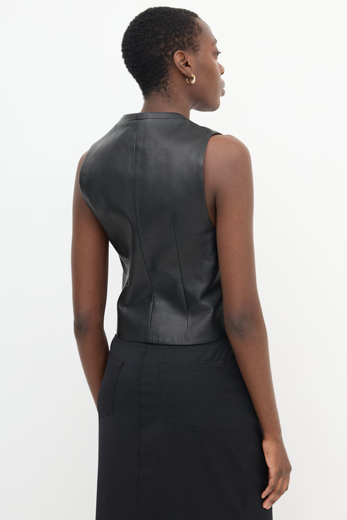 Nili Lotan Leather Vest