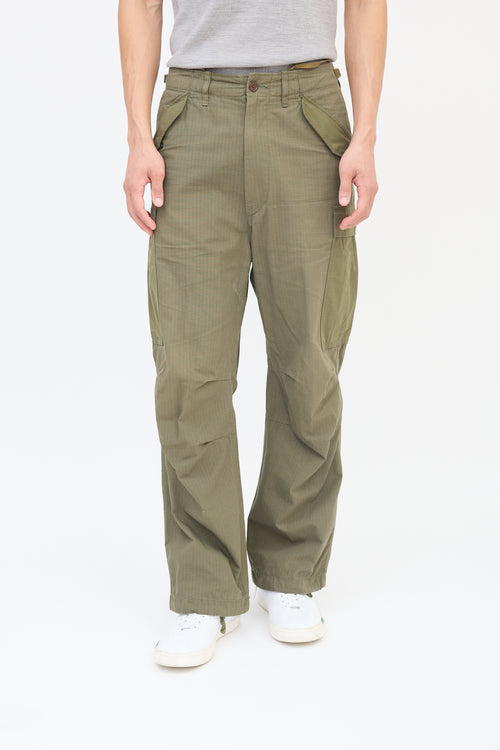 Nanamica Green Cargo Pant