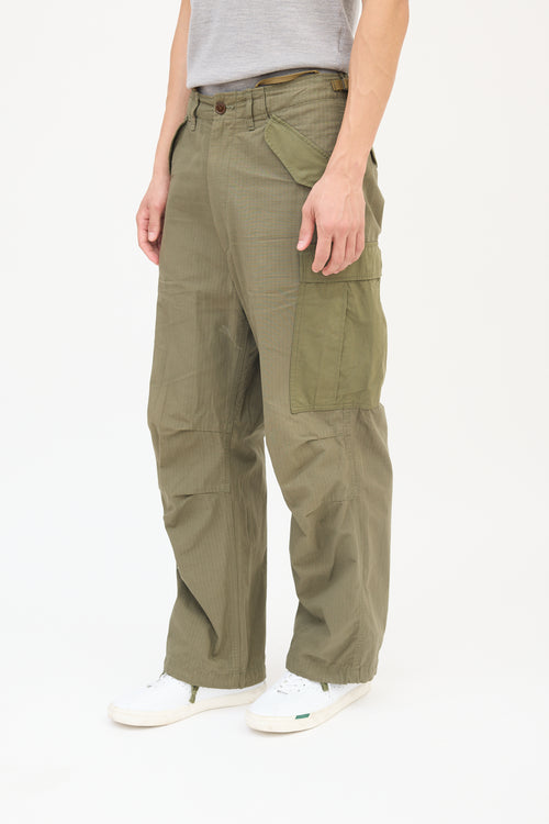 Nanamica Green Cargo Pant