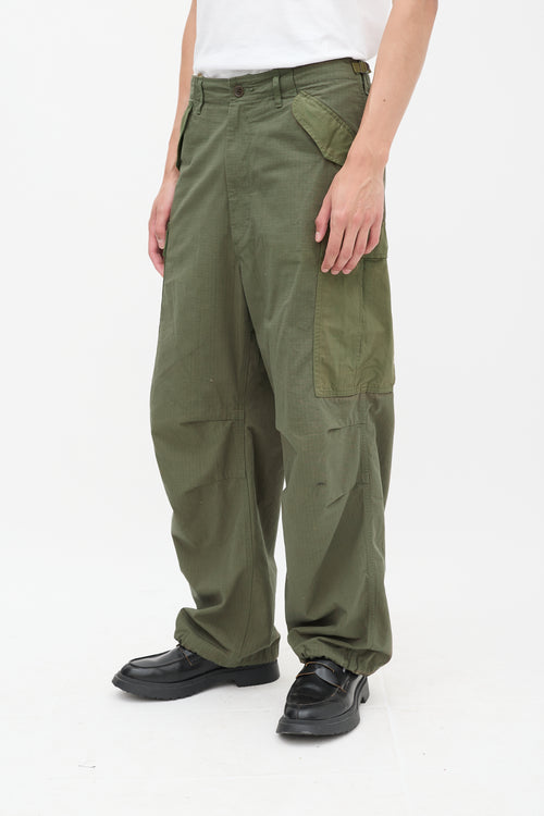 Nanamica Green Cargo Pant