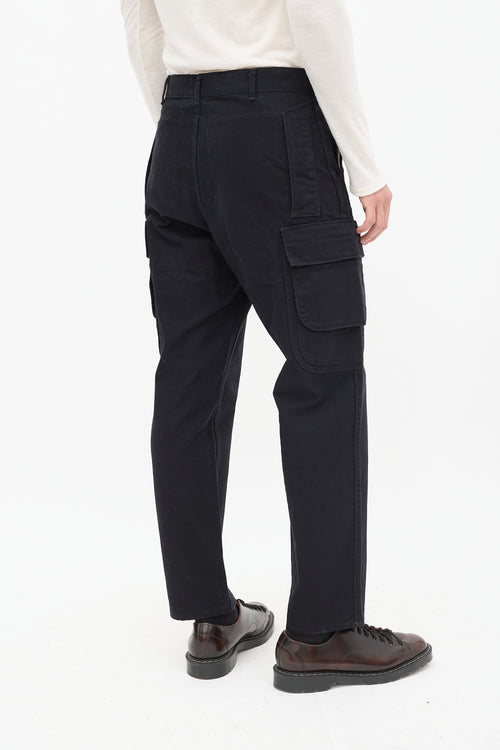 Needles Black Tapered Cargo Trouser